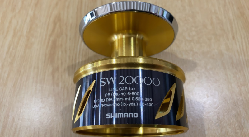 シマノ
ステラSW
20000番
純正スプール